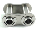 Stainless Hollow Pin Conn Link 1/2" Pitch (08B)