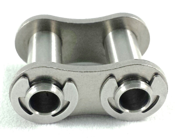 Stainless Hollow Pin Conn Link 1/2Inch Pitch (08B)