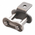 Stainless Connecting Link C/W Attachment 1 Side, 1/2" Pitch