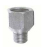 Grease Adaptor to fit 1/4Inch UNF tapped hole to give BSP female Grease Adaptor to fit 1/4Inch UNF tapped hole to give BSP female
