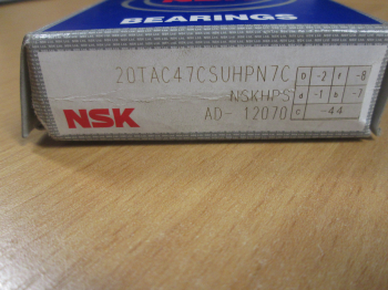 NSK Single Ball Screw Support Bearing 20mm x 47mm x 15mm