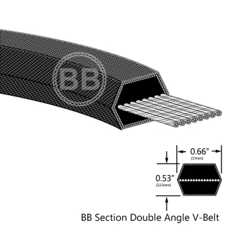 Double B Section V Belts BB