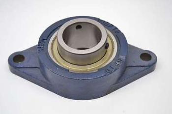 MSFT self lube 2 bolt oval cast iron flange bearing units